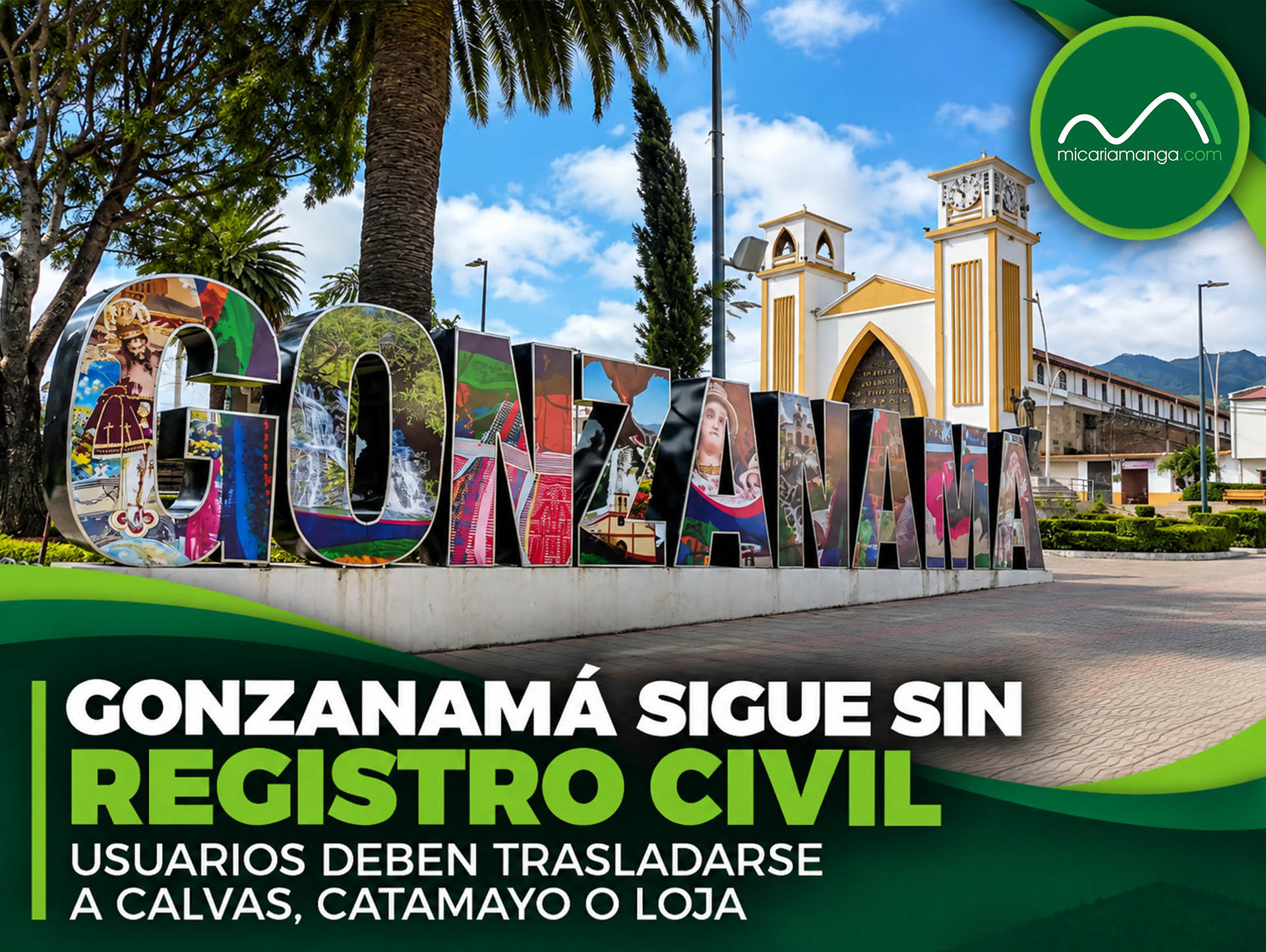 Gonzanamá continúa sin una agencia permanente del Registro Civil y usuarios se trasladan a otros cantones