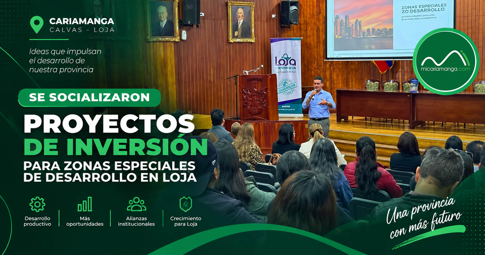Productores y emprendedores participan en encuentro sobre oportunidades comerciales con Emiratos Árabes Unidos